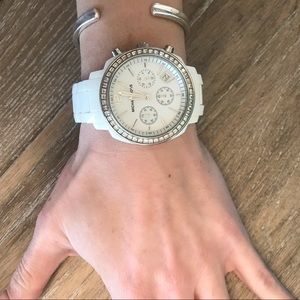 Michael Kors White Watch
